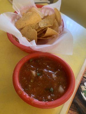 Chips and salsa FREE