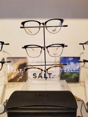 Salt Optics with titanium nose pads