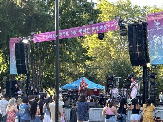 Timothy Brown at Concert in the Park 2024