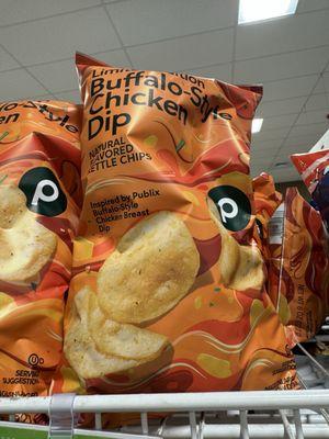 New Chips coming home with me for NFL season!! Buffalo Chicken Dip