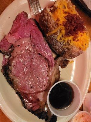 Prime rib.  Super yummy