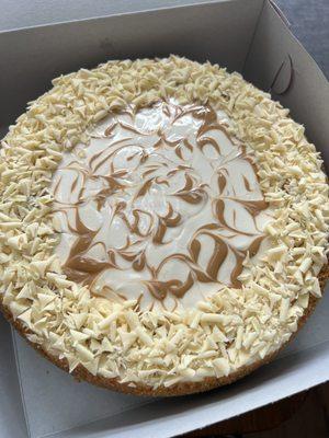 Dulce de leche cheesecake