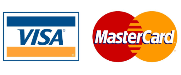 Mastercard & Visa are both accepted. Clover system