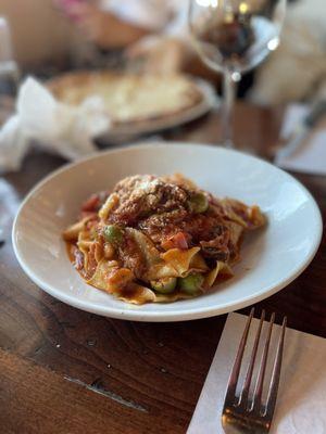 PAPPARDELLE AL RAG DI AGNELLO