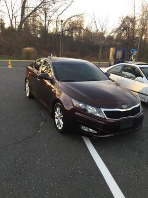 Brand new "again" Kia Optima,detailed at Splash's; Cheshire,CT