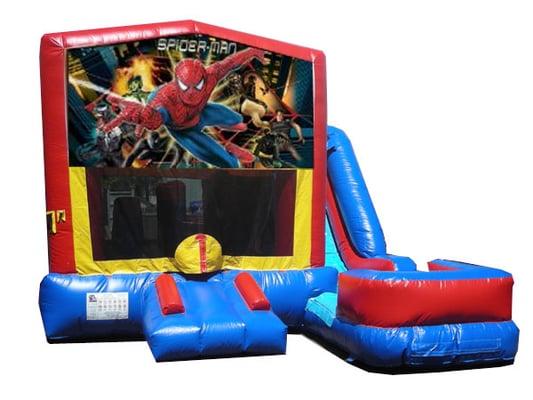 Spiderman 6n1 Bounce house water slide OR https://www.eventrentalsystems.com/sites/bboregon/bounce-slide%20combos%20(7n1)/