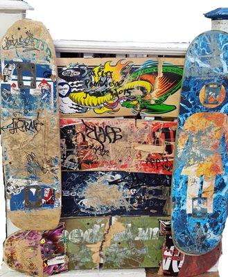 Gnarly old boards...but we've got plenty of new ones