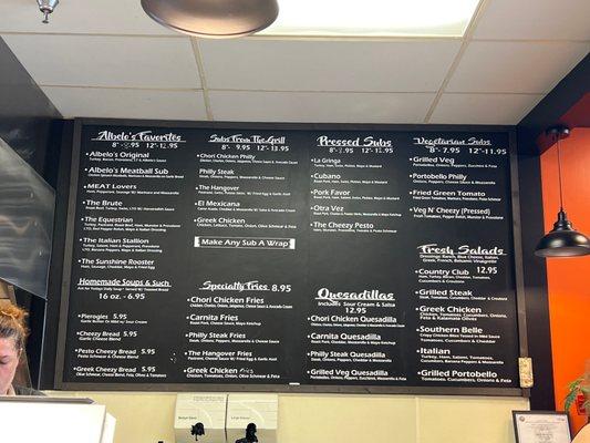 Menu Board