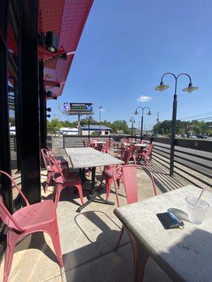 Patio area