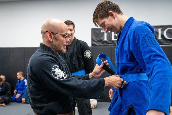 Artem new blue belt