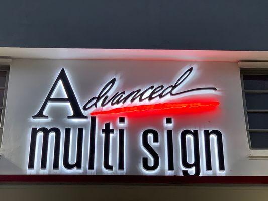 Advanced Multi Sign