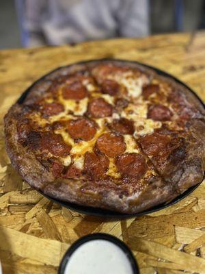 Kids pepperoni pizza