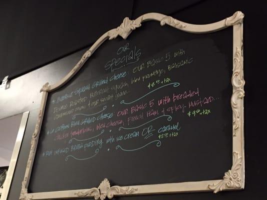 Specials board