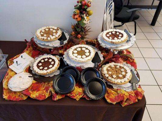 Thanksgiving desserts