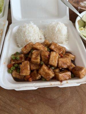 General Tsao Tofu