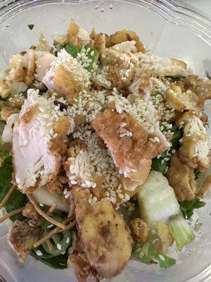 Crispy Chicken Salad