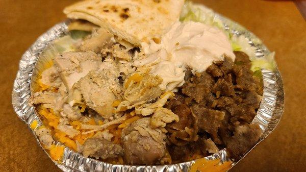 Chicken & Beef Gyro Platter