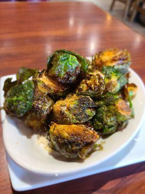 Oven roasted brussel sprouts are amazing!