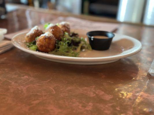 Goat cheese croquettes