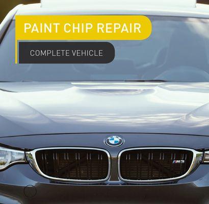 The RestorFX  system fills in rock chips or deeper paint damages with the appropriate color and levels them with the original surface.