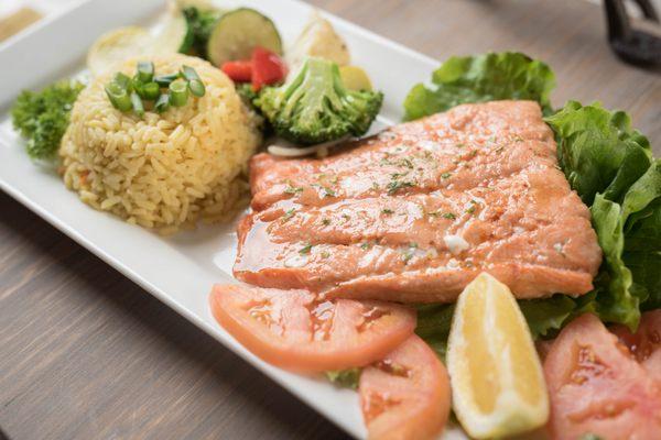 Maple Glazed Wild Alaskan Salmon