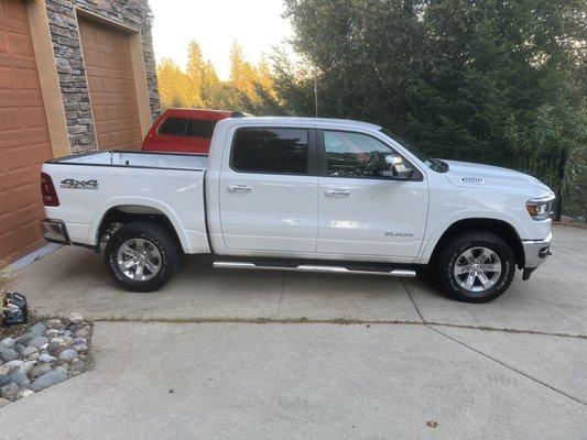 End result - gorgeous new ecodiesel in my driveway!