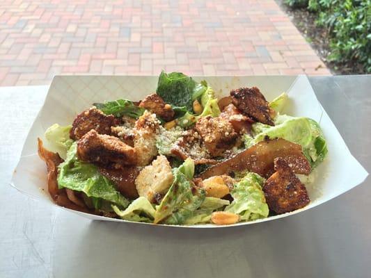 Caesar salad with chicken!