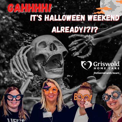 Griswold Home Care Staff celebrating Halloween.