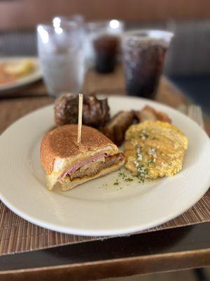 Oxtail Chicharrón and Cuban sandie