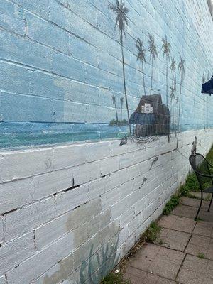 Murals outside