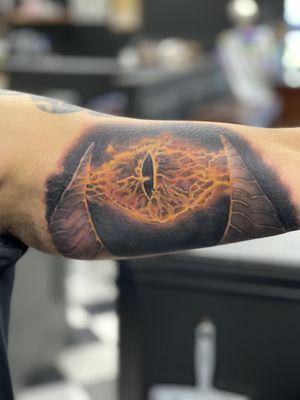 Eye of Sauron done by Matt