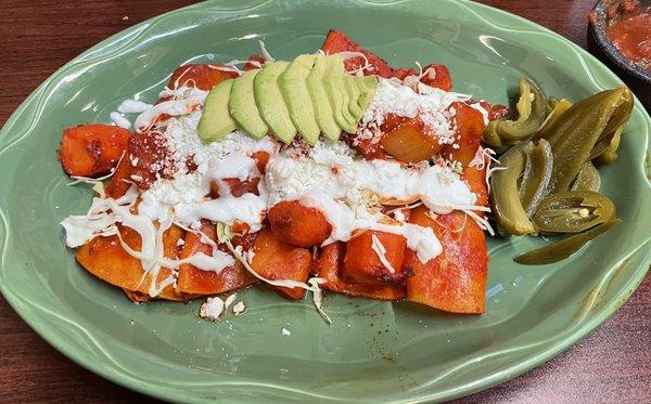 Enchiladas de Uruapan