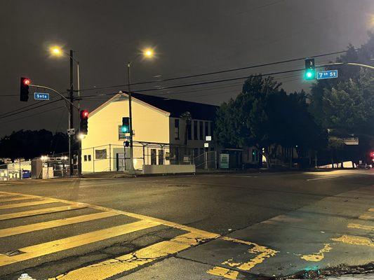 Corner of 7th St and Soto in Boyle Heights