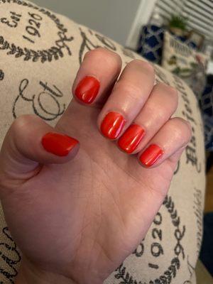 Gel manicure