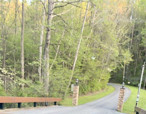 Entrance to Stoney Brook cabins