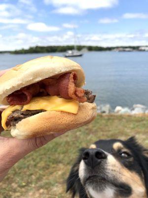 Cheeseburger + bacon