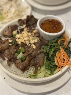 Vermicelli Bowl with BBQ Pork