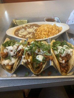 Al pastor street tacos