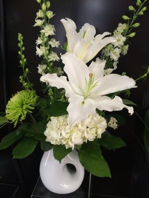 Love those fragrant lilies