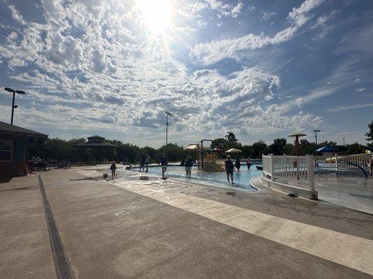 Swimming pool area