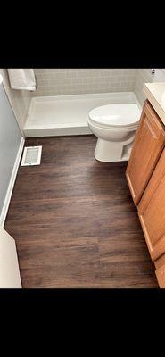 LVT installation