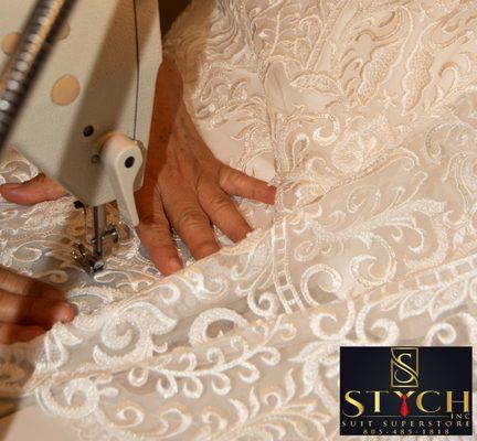 Stych does Bridal Gowns and other Formal Wear