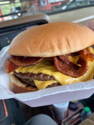 Bacon burger double