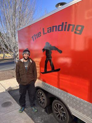 The Landing Food Cart located at Terranaut Beer