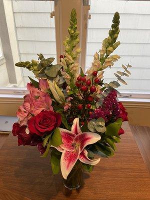 Valentine's Day bouquet