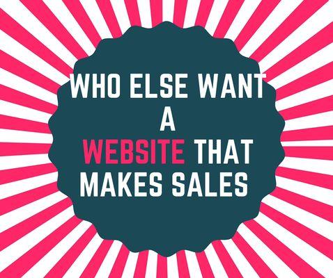 Not all websites make sales. We help you transform your business online, increase sales and revenue.