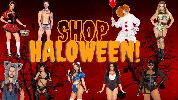 HALOWEEN COSUMES 
ONLINE AND IN STORE