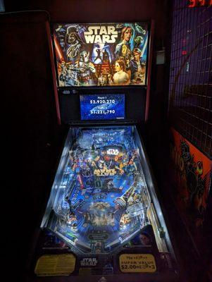 Star Wars pinball machine