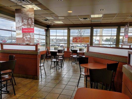 Dining Area at Tim Horton's Alexis