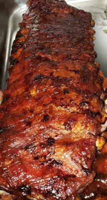 BBQ ribs Friday and Saturday